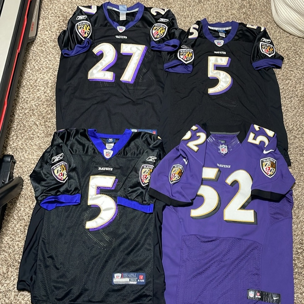 Baltimore Ravens Bundle (4 jerseys)